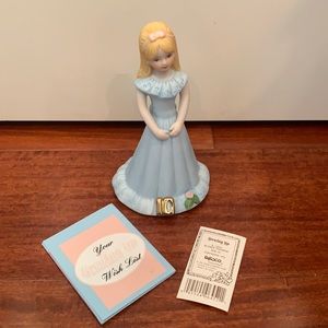 Growing Up Figurine Blonde Age 10